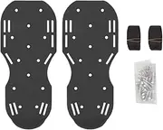 Aerator for Lawn Aerator Shoes for - 2 Aerating Shoes with Sturdy Lawn Sole, Lawn Aerator Tools, Spiked Aerator Sandals, Heavy Duty Garden Aerator