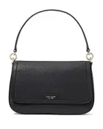 kate spade new york Hudson Pebbled Leather Flap Shoulder Bag