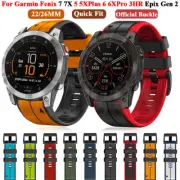 Quick fit Watchband Strap For Garmin Fenix 8 E 7 7X 5 5X Plus 6 6X Pro 3HR Band