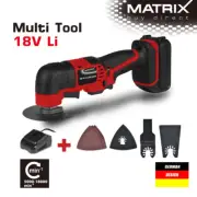NEW MATRIX 20v/18v Cordless Oscillating Multi Tool KIT (with Battery and Charger