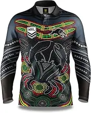 NRL 'Karumba' Fishing Shirt - Penrith Panthers - Adult - Mens - Polo