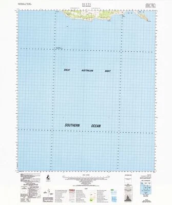 5333 Nuyts 1:100k Topographic Map