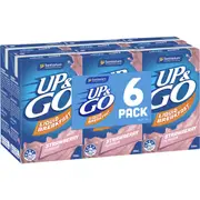 Up&Go Liquid Breakfast Strawberry 250mL x 6 pack