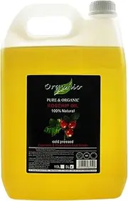 Organic Rosehip Oil Cold Pressed 100% Pure Natural Virgin Rose Hip Face,Skin Oil (Without Pump, 5L)