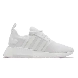 Adidas 休閒鞋 NMD_R1 Primeblue 男鞋 女鞋 白 全白 Boost 經典 愛迪達 情侶鞋 GZ9259 [ACS 跨運動]