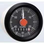 VDO Cockpit Int. Hour Meter w/ Minute Hand Gauge 12V 331-959 LAST ONE!
