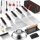 Griddle Accessories Kit 36PCS Complete Flat Top Grill Set for Blackstone Spatula