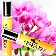 Rose Geranium Perfume Roll-On Fragrance Oil Luxury Vegan/Cruelty-Free