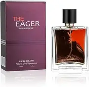 Men's Perfume (3.48 fl.oz), Cologne For Men Perfume Is Long-lasting And Fresh,4 Scents Available, Suitable For Romantic Dates And Daily Life, Valentine's Day Must-have (THE EAGER POUR HOMME)