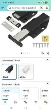 Jiayi Heavy Duty Magnetic Cabinet Door Catches Push to Open
