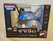 Sharper Image RC 360 Rally Car Thunder Tumbler Blue
