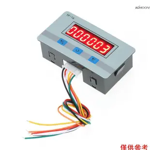 Kkmoon Mini Led 數字計數器模塊 DC/AC5V~24V 帶 NPN 和 PNP 信號接口的電子累加器