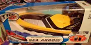TYCO R/C SEA ARROW 27MHZ RADIO CONTROL BOAT B5129 YELLOW / BLACK *NEW*