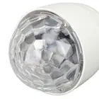 E27 Disco Ball Light RGB Rotating LED Voice-activated Strobe Light Party Bulb St