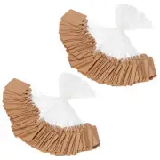Price Tags with String Attached, 200Pcs Kraft Gift Jewelry Tag, 1.38 x 0.87 Inch