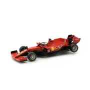 Bburago Licensed 1:43 Scale Ferrari SF1000 #5 Sebastian Vettel Austria GP 2020 With Figure