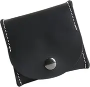 [PACKOVE] Mini Coin Pouch Stylish Coin Bag with Button Design Durable Portable Wallet for Cash Earphones Items for Special Occasions
