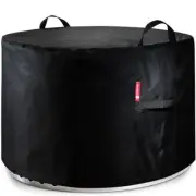Fire Pit Round Cover for Solo Stove Bonfire Outdoor Smokeless Firepit, 28x18Inch