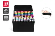 168 Piece Colour Marker Set