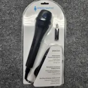 Singing Machine SMM-205P Unidirectional Dynamic Microphone, 10 Ft Cord, Pink,NWT