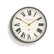 Newgate Mr Butler Wall Clock Moonstone Grey