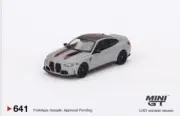 1:64 BMW M4 CSL FROZEN BROOKLYN GREY METALLIC MINI GT 641