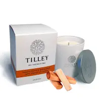 在飛比找Yahoo奇摩購物中心優惠-Tilley百年特莉 檀香香氛大豆蠟燭240g
