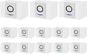 13 Pack Dust Bags Replacement Vacuum Bags for ECOVACS DEEBOT X1 OMNI,Turbo T10 T20 Omni T20,T20 Max, T20 Pro,X&T Series Robot Vacuum Cleaners