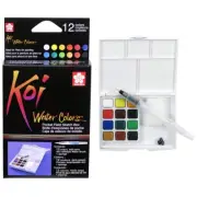 Sakura Koi Water Colors Pocket Field Sketch Box 12-Color Set