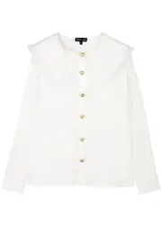 Sister Jane Golden Hearts Woven Blouse - White - 10 (UK10 / S) 10 (UK10 / S)