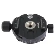 iShoot Panoramic Panning Base Head Clamp for Quick Release Plate Tripod Camera