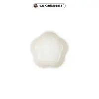 在飛比找momo購物網優惠-【Le Creuset】瓷器花型盤16cm(蛋白霜)