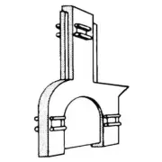 Kadee 343 HO-Scale Track Gauge for Code 83 & Code 100 Track, Die Cast