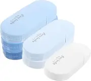Angoily 1 Set Correction Tape Set Aesthetic Gradient Blue Correction Tapes for Students Compatible with Ballpoint Gel and Fountain Pens for School and Study Stationery