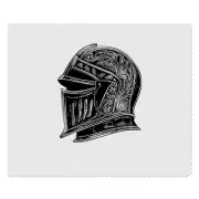 2 x 'Knight Helmet Side view' Lens Cleaning Cloths (LC00032366)