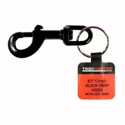 Taskmaster Black Snap Hook With Key Ring - 2 Pack - Australia Brand