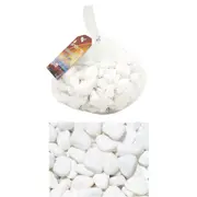 18kg Small White Gravel Pebble Lanscaping Garden Decor Stone Aquarium Fish Tank