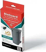 [BinGuard] Outdoor Bin Pest Control, Kills Flies and Maggots, 4.88g, 3 Month Protection