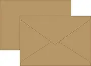 BRUNNEN Envelopes Universal Paper | C6 80 g/m², Sand, Pack of 10