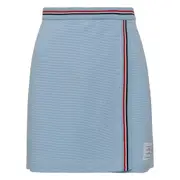 [Thom Browne] Mini Wrap Skirt In Light Weight Cotton