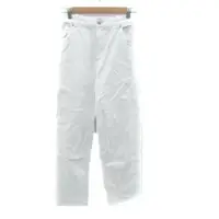 在飛比找蝦皮購物優惠-merlot Off-White牛仔褲 長褲白色 丹寧 日本