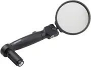 MSW Handlebar Mirror - Flat and Drop Bar, HD Glass Lens