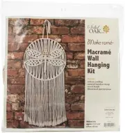 Macrame Wall Hanger Kit-Dragonfly (Pack of 1)