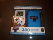 TETRIS + 300 BONUS GAMES WITH TRAVEL CASE PORTABLE GAMING SYSTEM - NIB