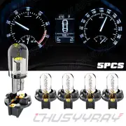 NEW Dash Instrument Cluster Gauge WHITE LED LIGHT KIT Fit 84-96 Jeep Cherokee XJ