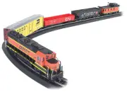 Trains - Rail Chief Ready To Run 130 Piece Electric Train Set - HO Scale