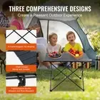Portable Folding Camping Table Lightweight Aluminum Table for Picnic Cooking