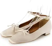[EVOL] Evor IX5455 Women's Ballet Shoes, Removable Strap Ballet Shoes, Beige, 9.3 inches (23.5 cm), beige, 23.5 cm