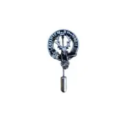 MacKenzie (Seaforth Highlanders) Clan Crest Pewter Cap Lapel Tie Pin