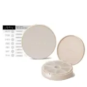 7 Compartments Pill Case, Pill Box, Daily Pill Organizer, Travel Pill Organiz...